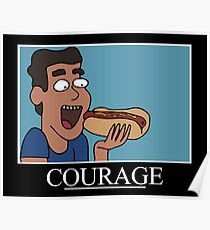 Courage (Rick and Morty) Poster