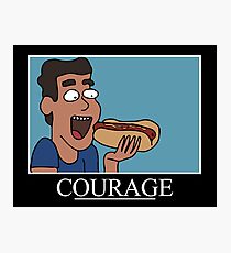 Courage (Rick and Morty) Photographic Print