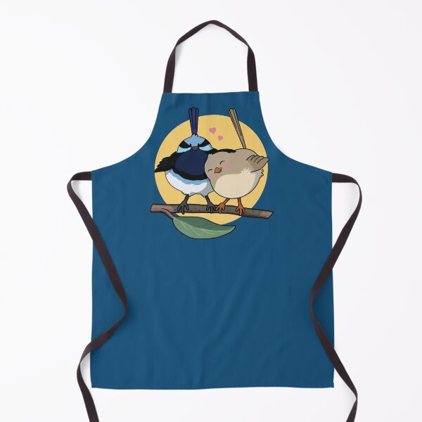 Item preview, Cute Cartoon Fairy Wrens with Sun designed and sold by Jazznote.