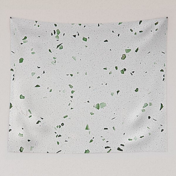 Item preview, terrazzo light green stones designed and sold by hellcom.