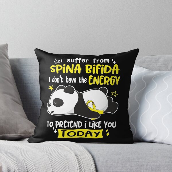 Item preview, Spina Bifida Awareness I Suffer From Spina Bifida I Don't Have The Energy To Pretend I Like You Today designed and sold by JamesGilmore40.