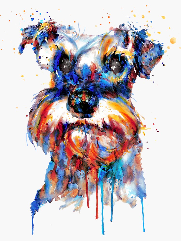 Schnauzer Head by caracatita75