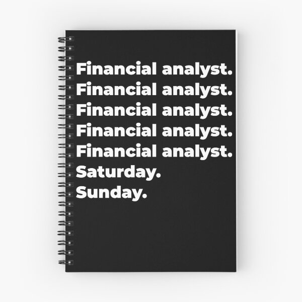 Item preview, Financial analyst saturday and sunday designed and sold by SVPOD.