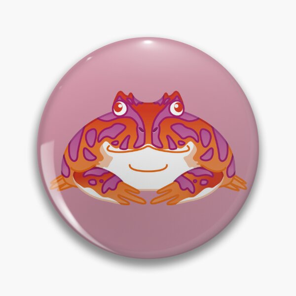 Item preview, Pride Horned Frog (Lesbian) designed and sold by TheFrogWrangler.