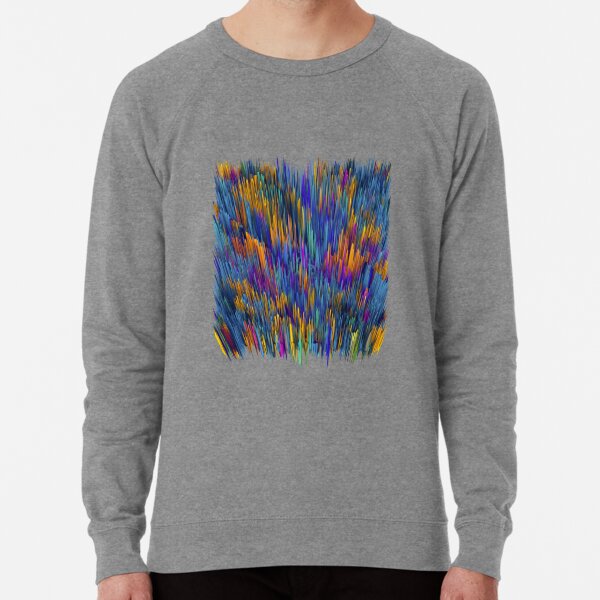 3D Textures - Random Abstract Rainbow Colorful Geometric Background #3D #3DTextures #Random #Abstract #Rainbow #Colorful #Geometric #Background  Lightweight Sweatshirt