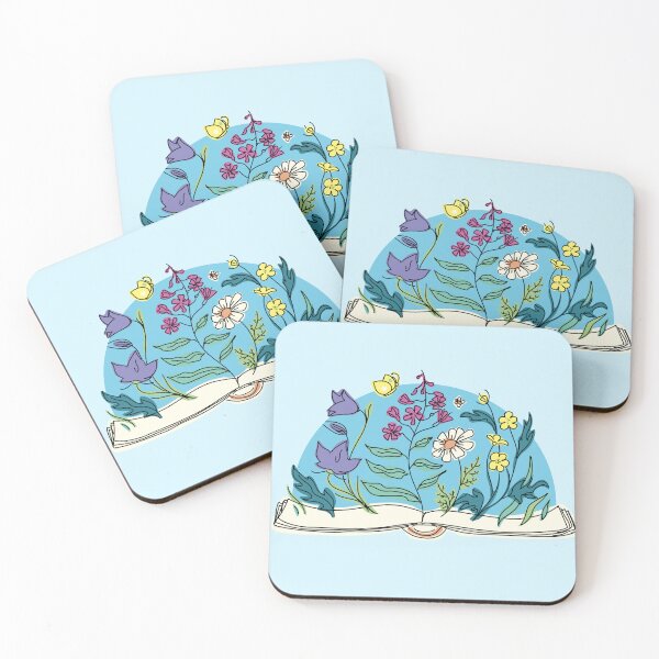 Item preview, Flowers growing from book designed and sold by floralfan.