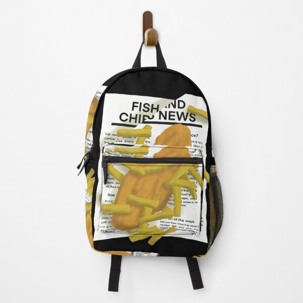 Item preview, Fish And Chips In Newspaper designed and sold by Funful.