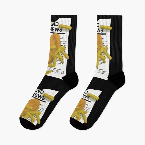 Item preview, Fish And Chips In Newspaper designed and sold by Funful.