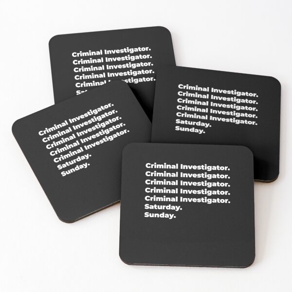 Item preview, Criminal Investigator saturday and sunday designed and sold by SVPOD.