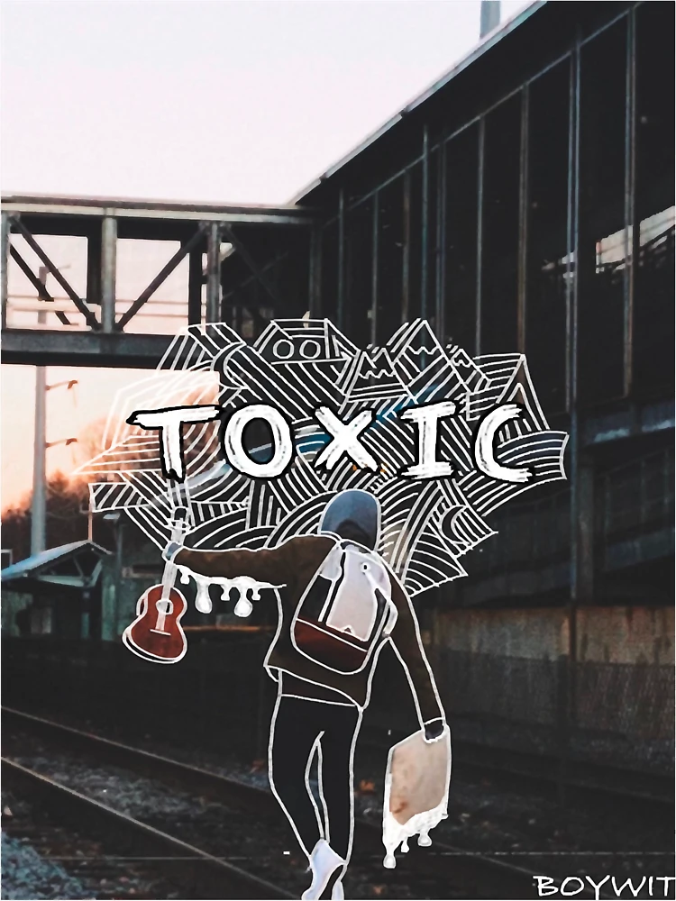 Toxic Boywithuke Lyrics Stickers for Sale