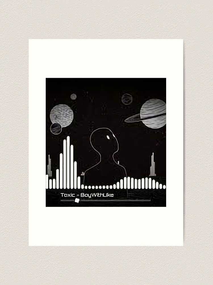 boywithuke Space art Art Board Print for Sale by DESISEDshop