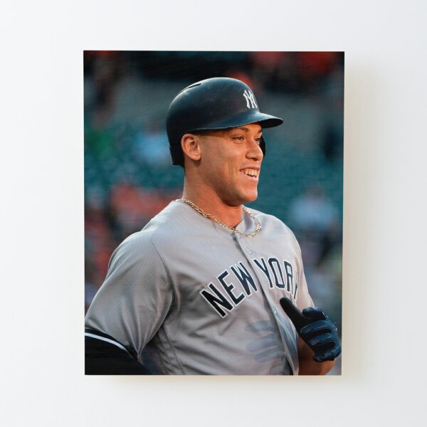 Baseball Sports Star Portrait Canvas Painting Aaron Judge