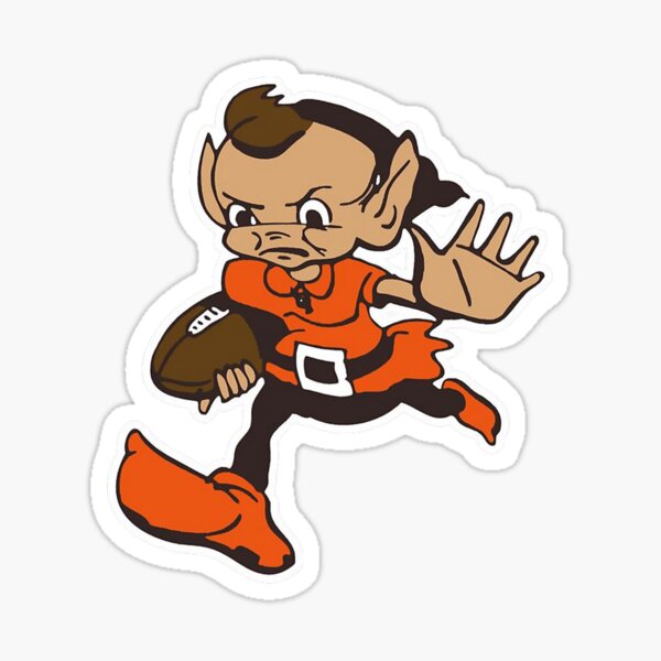 Brownie the Elf - Cleveland Browns - Sticker