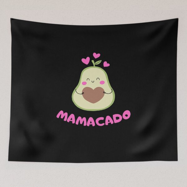 Item preview, Mamacado Sweet Avocado Stickers designed and sold by Suzy Perez Art.