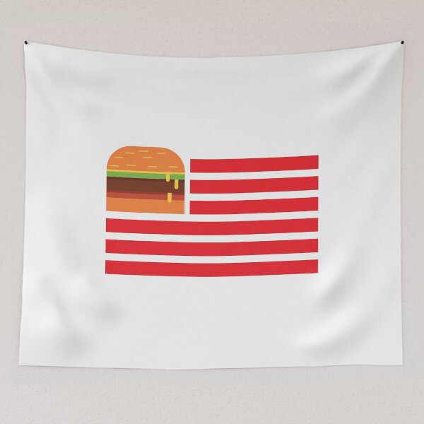 Item preview, Flag burger designed and sold by artpassion.