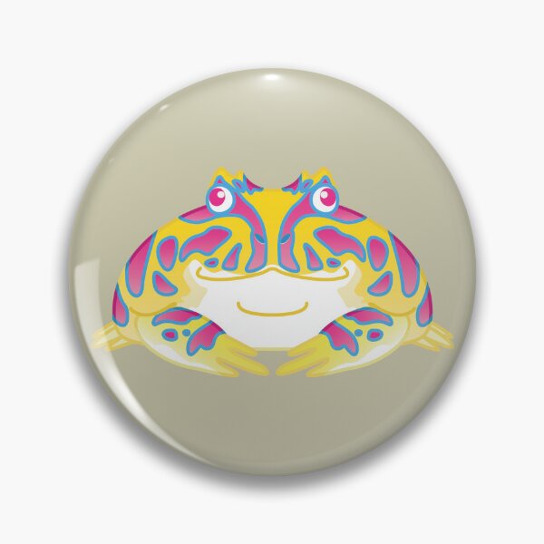 Item preview, Pride Horned Frog (Pansexual) designed and sold by TheFrogWrangler.