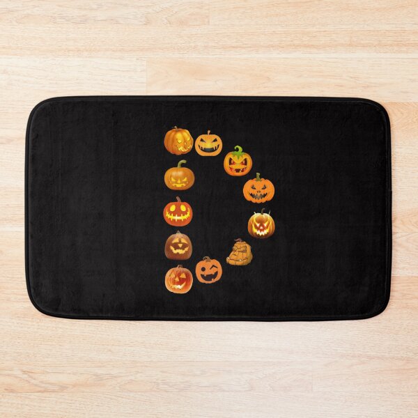 Item preview, Halloween Pumpkin Initial Name Letter D designed and sold by Teetans.