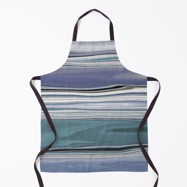 Item preview, Ocean Abstract Horizontal Stripes Beachy Vibes Beach House Décor Art 12 of 20 designed and sold by Beachy.