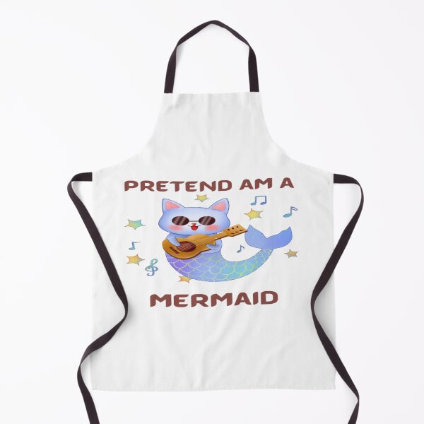 Item preview, funny cute Pretend im a mermaid cat designed and sold by Cameron Carter.