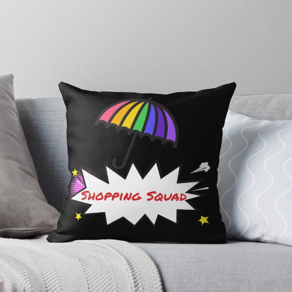 Item preview, ¡Escuadrón de compras! Sombrilla designed and sold by CreativeMindEra.