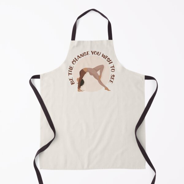 Item preview, Be The Change You Wish To See - Yoga Pose Girl designed and sold by SoccaTamam.