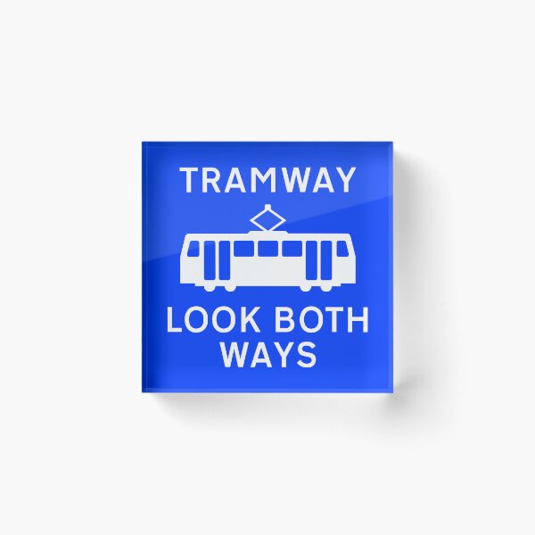 Item preview, Tramway Look both ways designed and sold by Green-over-red.