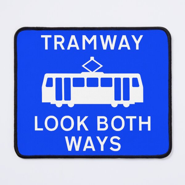 Item preview, Tramway Look both ways designed and sold by Green-over-red.
