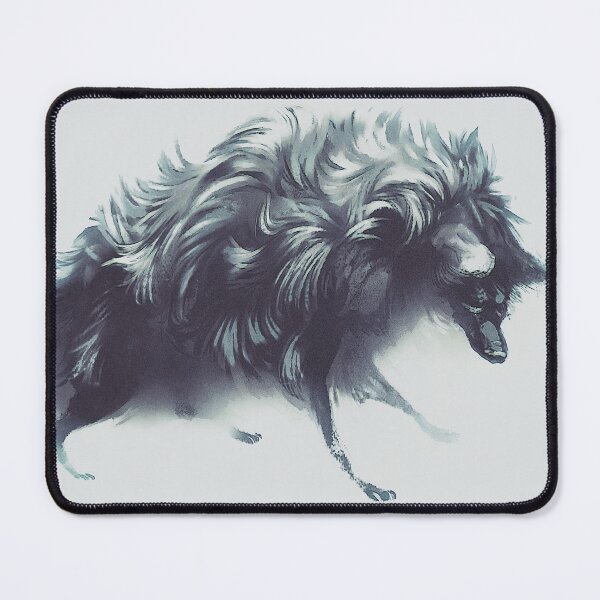Item preview, exhale (big fluffy wolf) designed and sold by revioLATE.