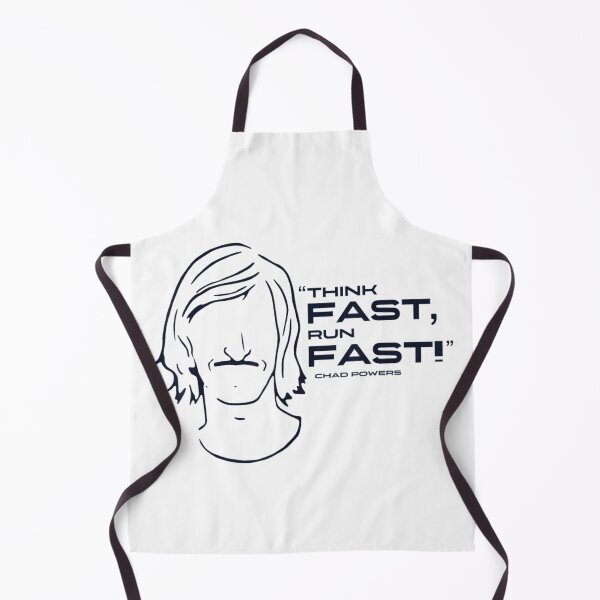 Item preview, Chad powers think fast run fast designed and sold by StoreGoHard.