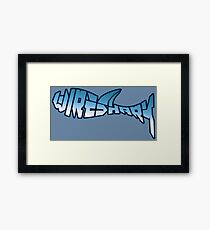 Wireshark Sticker Framed Print