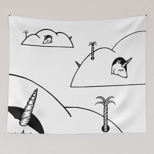 Item preview, Beware of the Unicorn! designed and sold by Cécilia Leroux.