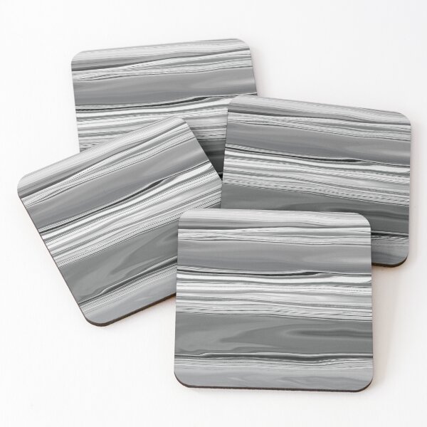 Item preview, Ocean Abstract Horizontal Stripes Beachy Vibes Beach House Décor Art 13 of 20  designed and sold by Beachy.