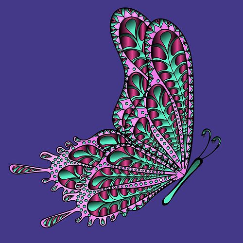 Butterflies 114 (Style:5)