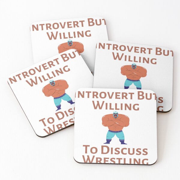 Item preview, Introvert But Willing To Discuss Wrestling Essentials & Products. designed and sold by Kalash12.