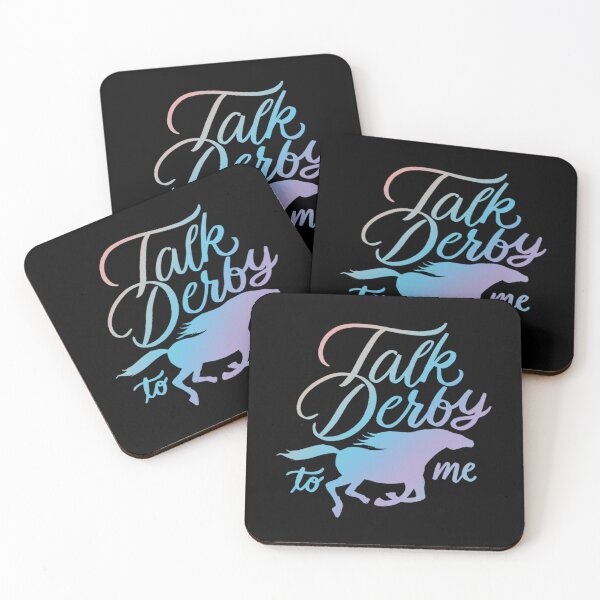 Item preview, Talk Derby To Me Funny Racing Horse Pun Quote Humor Saying designed and sold by Kevins16.