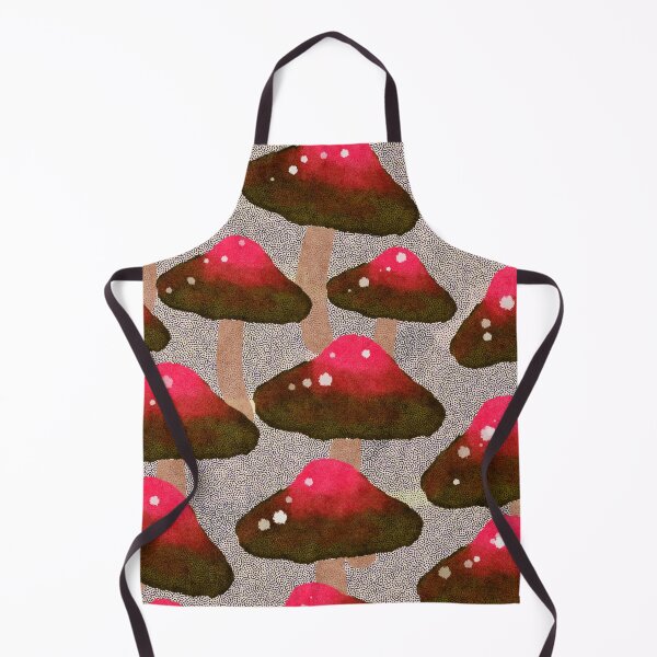 Item preview, Red Mushroom print - Amsterdam Market designed and sold by Noodle Nerd.