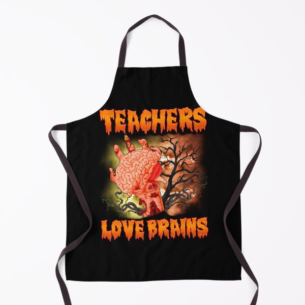Item preview, Teachers Love Brains Halloween designed and sold by ospreywear.