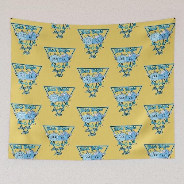 Item preview, Blue thick thighs and pumpkin pies designed and sold by fatydesignspace.
