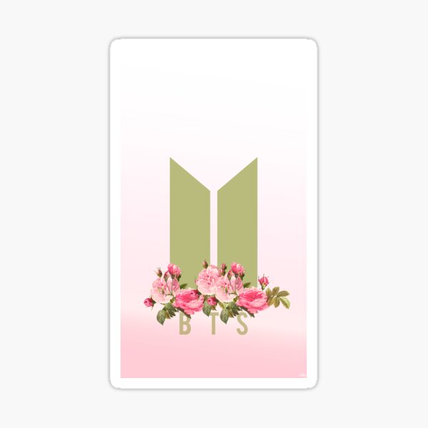 "BTS - Beyond the Scene - Logo Aesthetic" Sticker by watermelonecats