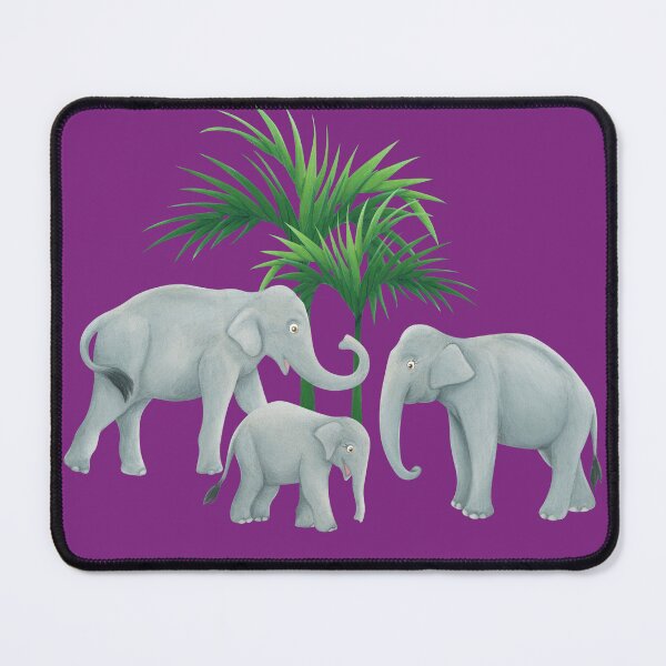 Item preview, asian elephant family designed and sold by Corinna Arauner.