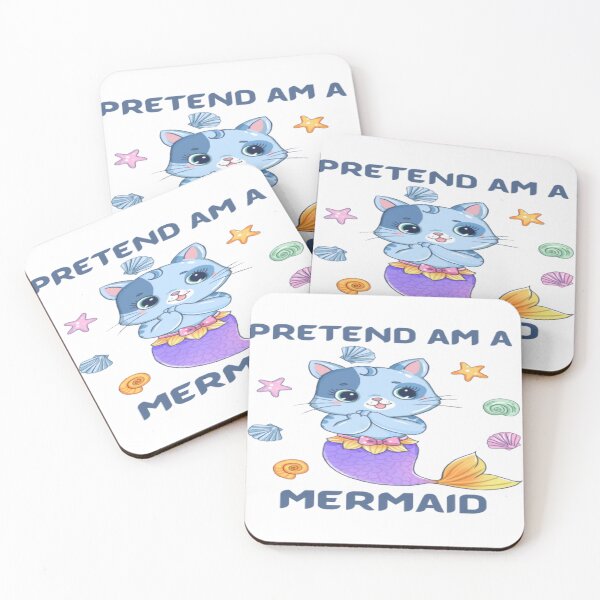 Item preview, Funny cute Pretend im a mermaid cat designed and sold by Cameron Carter.
