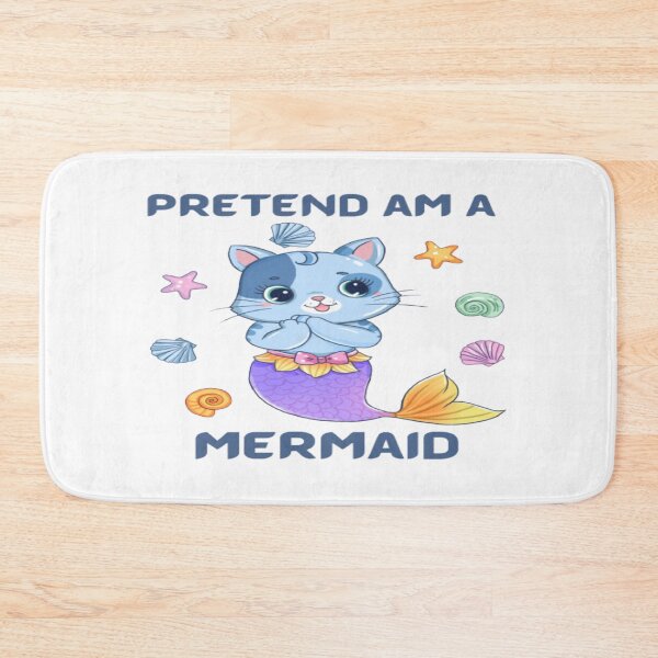 Item preview, Funny cute Pretend im a mermaid cat designed and sold by Cameron Carter.