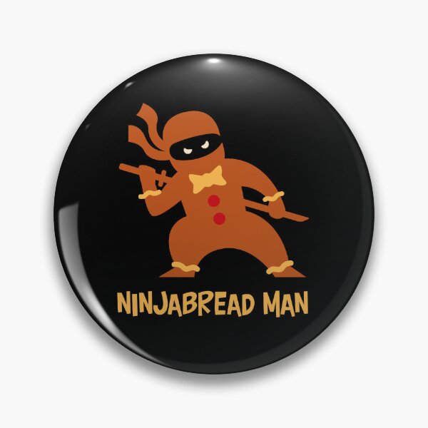 Artikelvorschau, NINJABREAD MAN LUSTIGER WEIHNACHTSLEBKUCHENLIEBHABER entworfen und verkauft von w1ckerman.