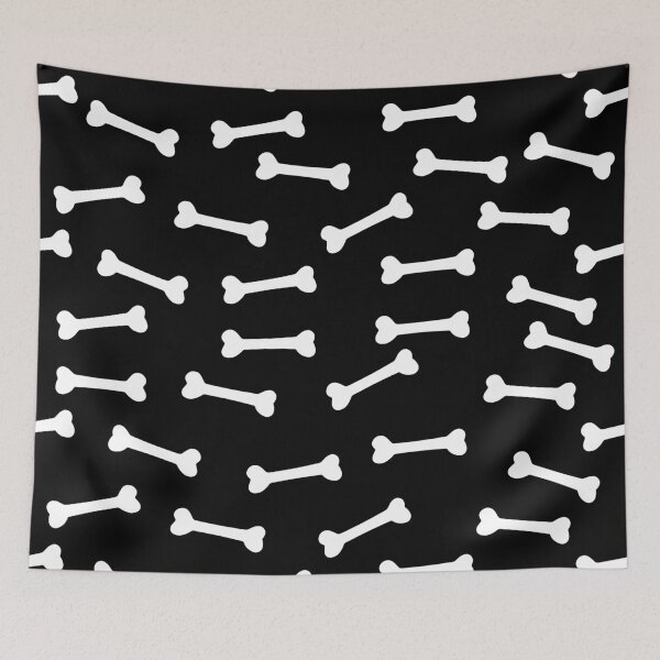 Item preview, White bones on black designed and sold by bigmoments.