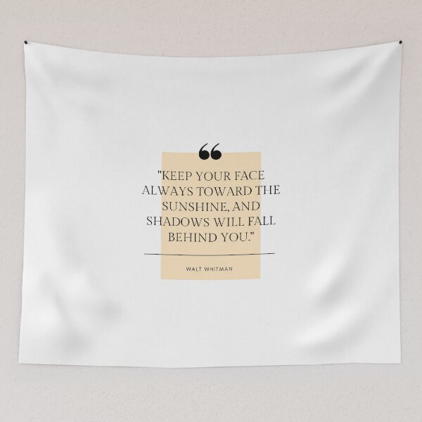 Item preview, Walt Whitman Quote designed and sold by Swimerch.