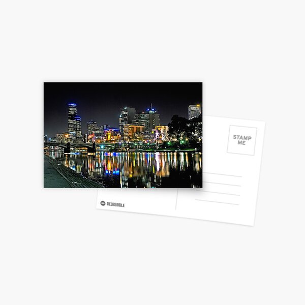Item preview, Colourful Melbourne City designed and sold by ea-photos.