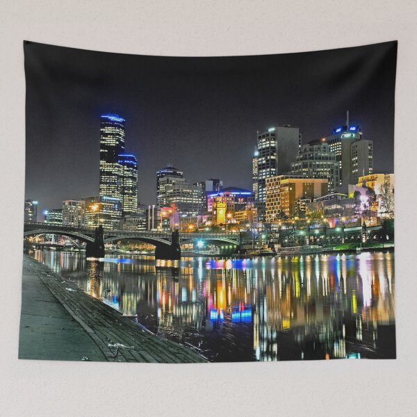 Item preview, Colourful Melbourne City designed and sold by ea-photos.