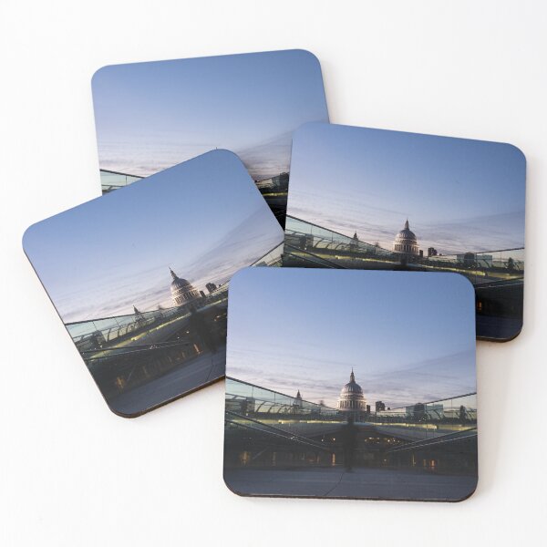Item preview, Even the Clouds Aligned with St Paul's Cathedral and the Millennium Bridge in London, UK designed and sold by Georgia Mizuleva.
