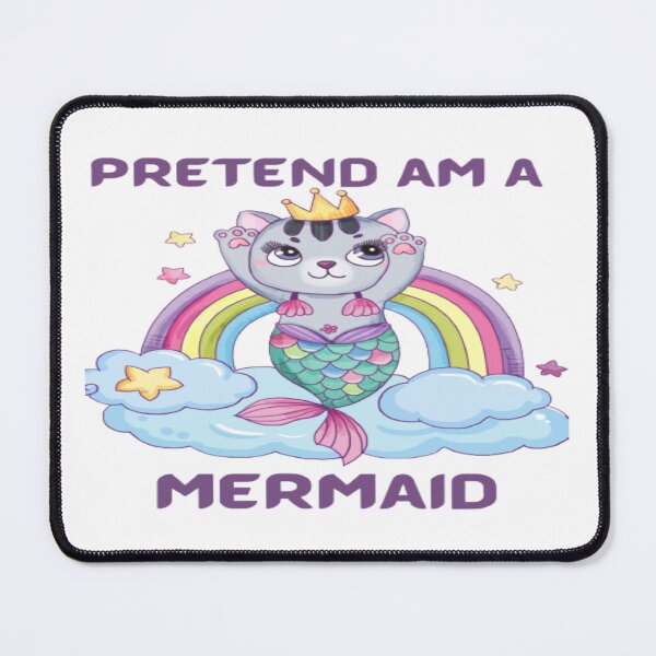Item preview, Funny cute Pretend im a mermaid cat designed and sold by Cameron Carter.