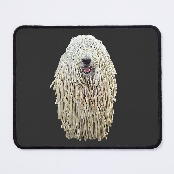Item preview, Komondor Dog Dreadlocks designed and sold by ElegantCat.